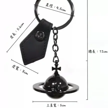 【現貨】Viv1enne Westwood Saffianno 3D orb Keyring 皮標立體土星星球 鑰匙圈鑰匙扣吊飾