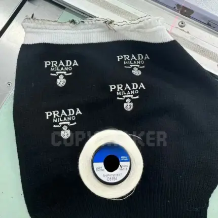 PRA 24FW 經典徽章logo 羊毛混紡 素色簡約 針織毛衣圓領衛衣大學T長袖