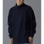 24AW BEAMS JAPAN HEAVY 日本製 紅繩 重磅 高領長袖T恤 天竺棉