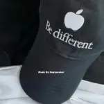 巴黎 BLC 蘋果刺繡 be different 老帽 鴨舌帽 棒球帽 帽子