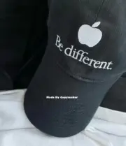 巴黎 BLC 蘋果刺繡 be different 老帽 鴨舌帽 棒球帽 帽子