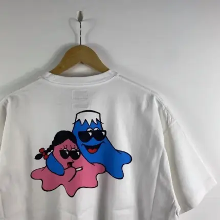 BEAMS JAPAN FUJI日系 小紅繩 墨鏡 富士山 logo 短袖 T恤 22SS