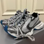 【預售】巴黎 BLC 3XL 時尚復古作舊 增高 老爹鞋 休閒鞋 XXXL 藍銅 白藍