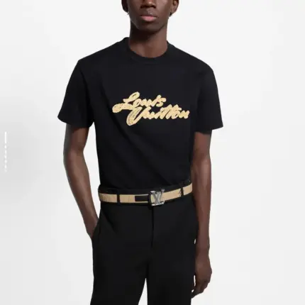 【現貨】1V 25SS 毛巾繡logo字母 背面小logo 短袖T恤 黑/白