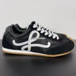 【618新品】LOWE 25ss Ballet Runner 2.0 尼龍牛皮革 德訓鞋慢跑鞋休閒鞋運動鞋 黑色