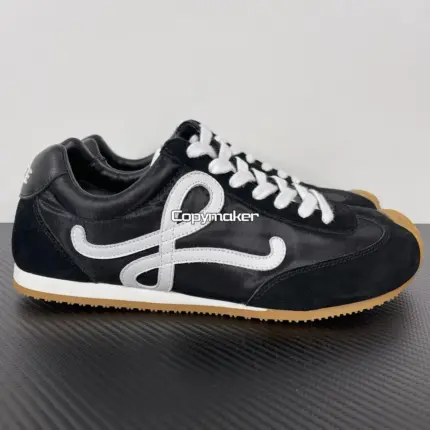 【618新品】LOWE 25ss Ballet Runner 2.0 尼龍牛皮革 德訓鞋慢跑鞋休閒鞋運動鞋 黑色