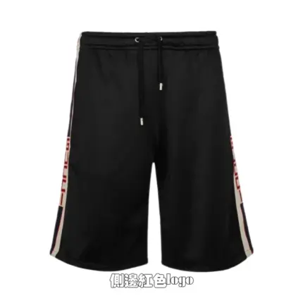 GUC 23SS 蛇紋雙G 紅綠織帶 黃色織帶 短褲 休閒褲 運動褲 合輯