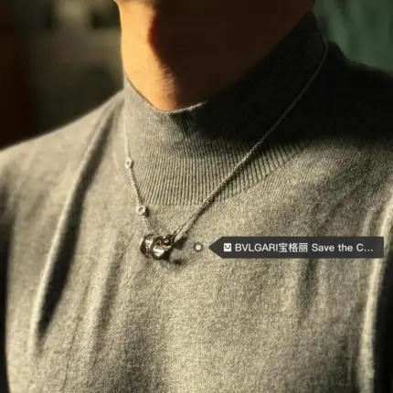 BVLGAI 寶格li 24SS Save The Children 慈善系列 925純銀 項鍊 吊墜