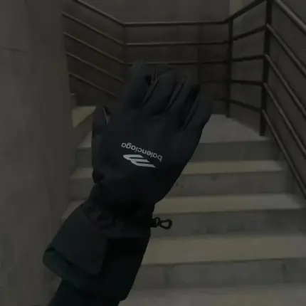 巴黎 BLC 24FW 3B Soprts Icon 3M反光 羔羊皮拼接防風保暖手套 騎車登山滑雪