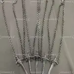 【現貨】巴黎 BLC 24SS Goth Sword Pendant Necklace 大寶劍項鍊吊墜 做舊銀色
