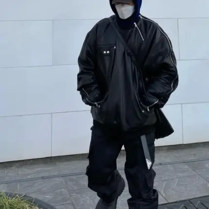 PRA  22FW 三角標 頭層牛皮 鍍銀鈀金 皮帶腰帶