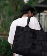 SUP 23SS Woven Tote 織帶編織托特包手提袋 平民版BV 尼龍包