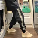 Fear of God x AD 23FW 聯名 Athletics系列 重磅 拼接條紋長褲休閒褲運動褲 fog