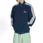 【現貨】BLC 巴黎 25FW Loop Sports Icon 循環單環刺繡 搖粒絨外套運動外套夾克 海軍藍