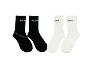 巴黎 BLC 22SS 字母logo 基本款 襪子 中筒襪 棉襪