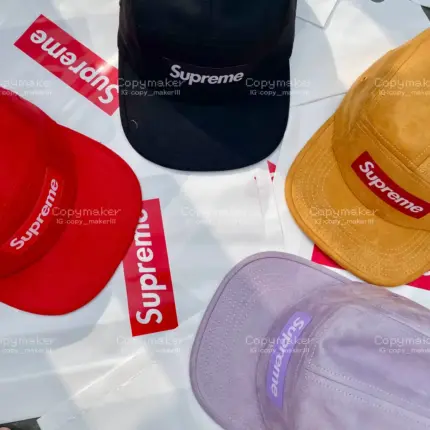 SUP 23FW Suede Camp Cap 麂皮反毛皮 棒球帽老帽鴨舌帽帽子