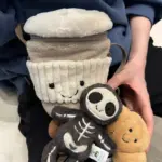 【現貨】【過驗】Jellycat 萬聖節系列 骷髏鮑勃 鑰匙圈吊飾掛飾配件安撫玩偶娃娃 15cm