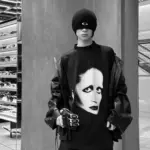 【現貨】【福利回饋】巴黎 BLC 24FW Mina 音樂人像 限定款 nfc可掃描 短袖T恤 黑色