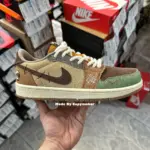 【預售】Air Jordan 1 Retro Low OG x Zion Williamson "voodoo" 巫毒娃娃 AJ1 DZ7292-200