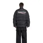 巴黎 BLC 23FW Political Campaign 可樂 波浪 經典 棉服外套夾克