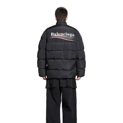 巴黎 BLC 23FW Political Campaign 可樂 波浪 經典 棉服外套夾克