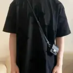 【預售】1V 24FW 黑魂 提花大logo 簡約素色 短袖 T恤 毛衣短袖針織