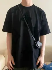 【預售】1V 24FW 黑魂 提花大logo 簡約素色 短袖 T恤 毛衣短袖針織