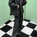 PRA 23FW Re-Nylon 再生尼龍 三角標口袋 棉服外套夾克