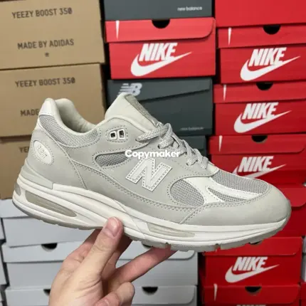 【預售】NB x STONE ISLAND 991 V2 聯名 慢跑鞋休閒鞋運動鞋 米灰白 U991SE2