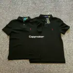 【現貨】【福利回饋免運】Ra1ph Lauren Polo 經典小馬刺繡 簡約素色 Polo衫短袖T恤 黑色