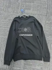 D1OR x STONE ISLAND 24SS 聯名羅盤刺繡字母 大學T圓領衛衣長袖 石頭島