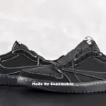 【現貨】Travis Scott x Air Jordan 1 Low OG “Black/Phantom” 聯名 黑武士 倒鉤4.0 AJ1