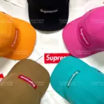 SUP 19FW Washed Canvas Camp Cap 五分割 露營帽老帽棒球帽帽子