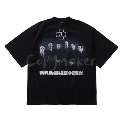 巴黎 BLC 21SS  Rammstein 德國戰車樂隊 聯名 短袖T恤