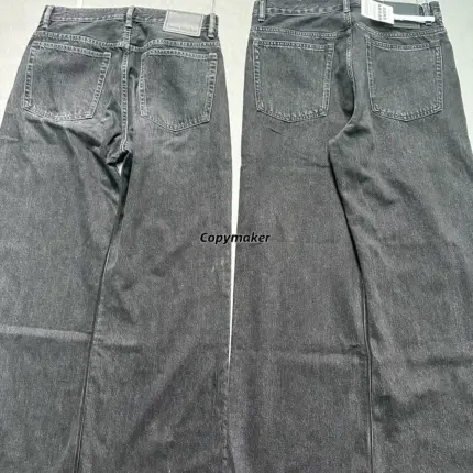 【現貨】Acne Studios 24SS 經典直筒微喇叭版型 水洗黑色 2021M 直筒牛仔褲長褲工裝褲