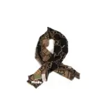 GUC 雙面字母 經典雙G格紋 羊毛 圍巾 披肩 黑色/米色