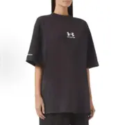 【預售】巴黎 BLC x UA 聯名 25SS 秀款 印花logo 簡約素色短袖T恤 安德瑪