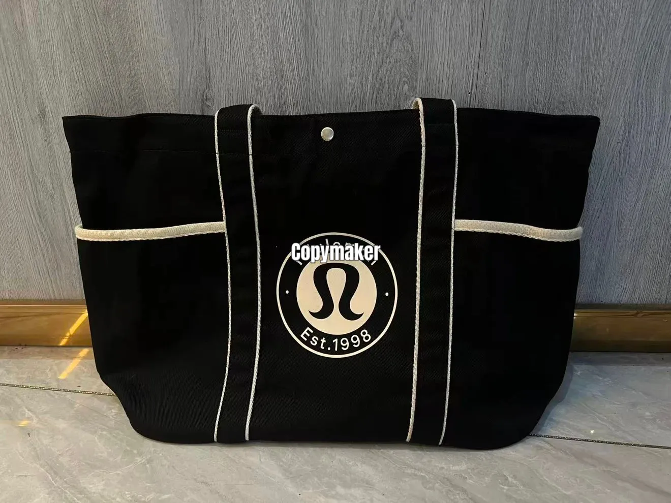 【現貨】lululemon 26SS Daily 20L 帆布托特包單肩包側背包尼龍包 黑色