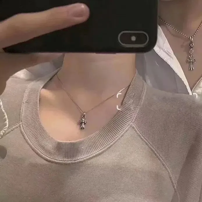 【預售】【過驗】Chrome Hearts babyfat 純銀十字架 經典款項鍊吊墜 CH克羅心 滿鑽訂製