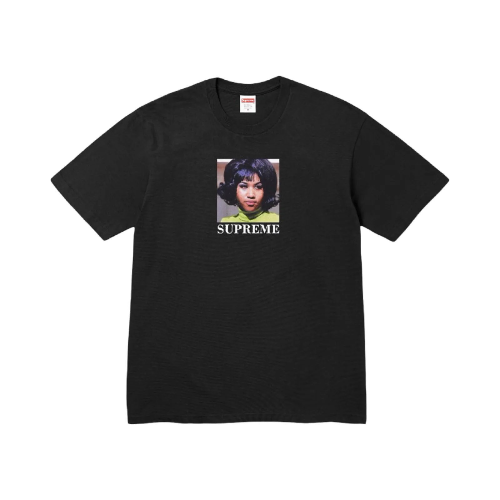 【預售】Sup SS26 WEEK7 Aretha Tee 人物圖像印花 短袖T恤 黑/白