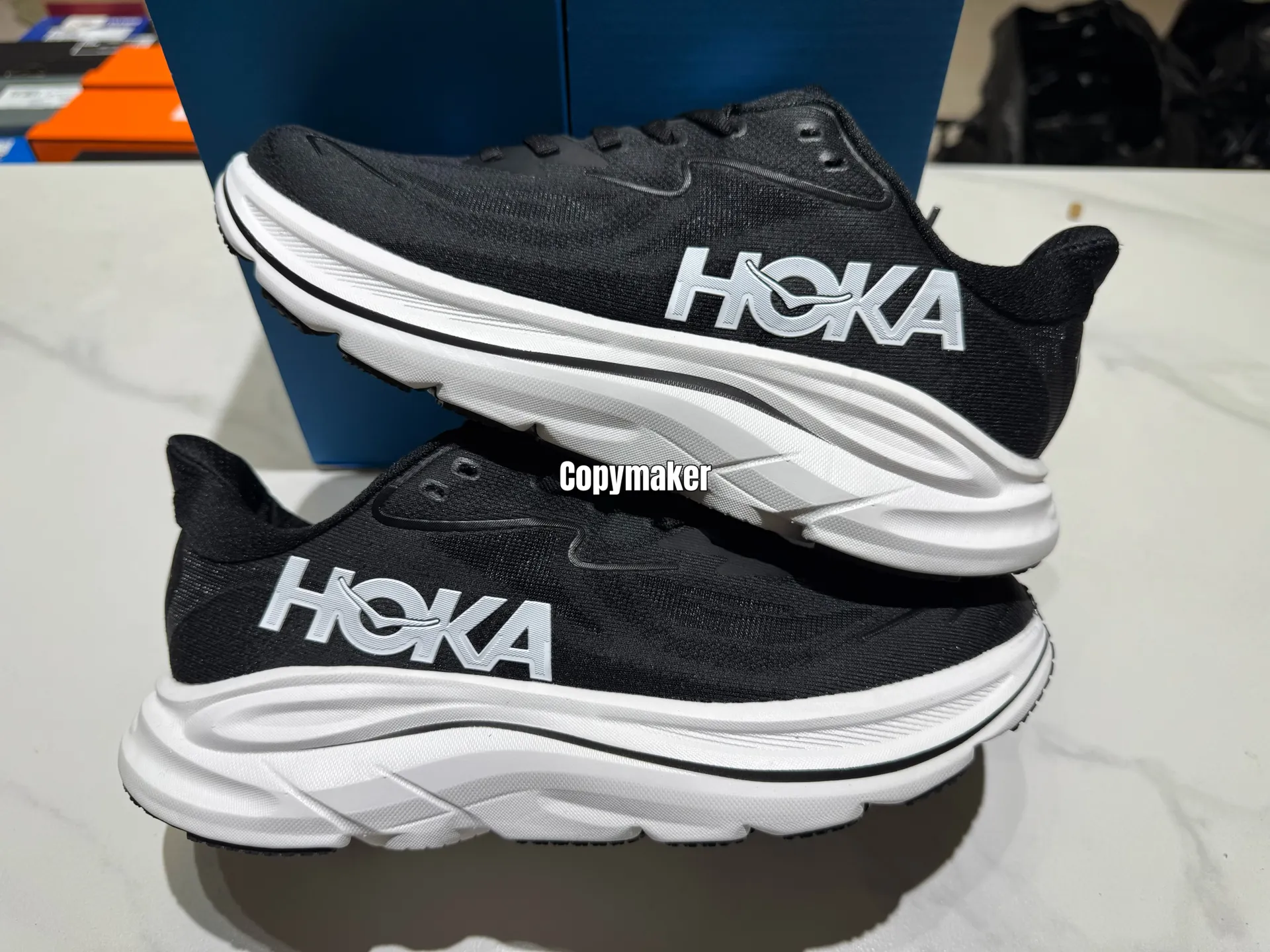 【預售】【特價】HOKA ONE ONE Clifton 10 減震機能 運動鞋休閒鞋 黑白