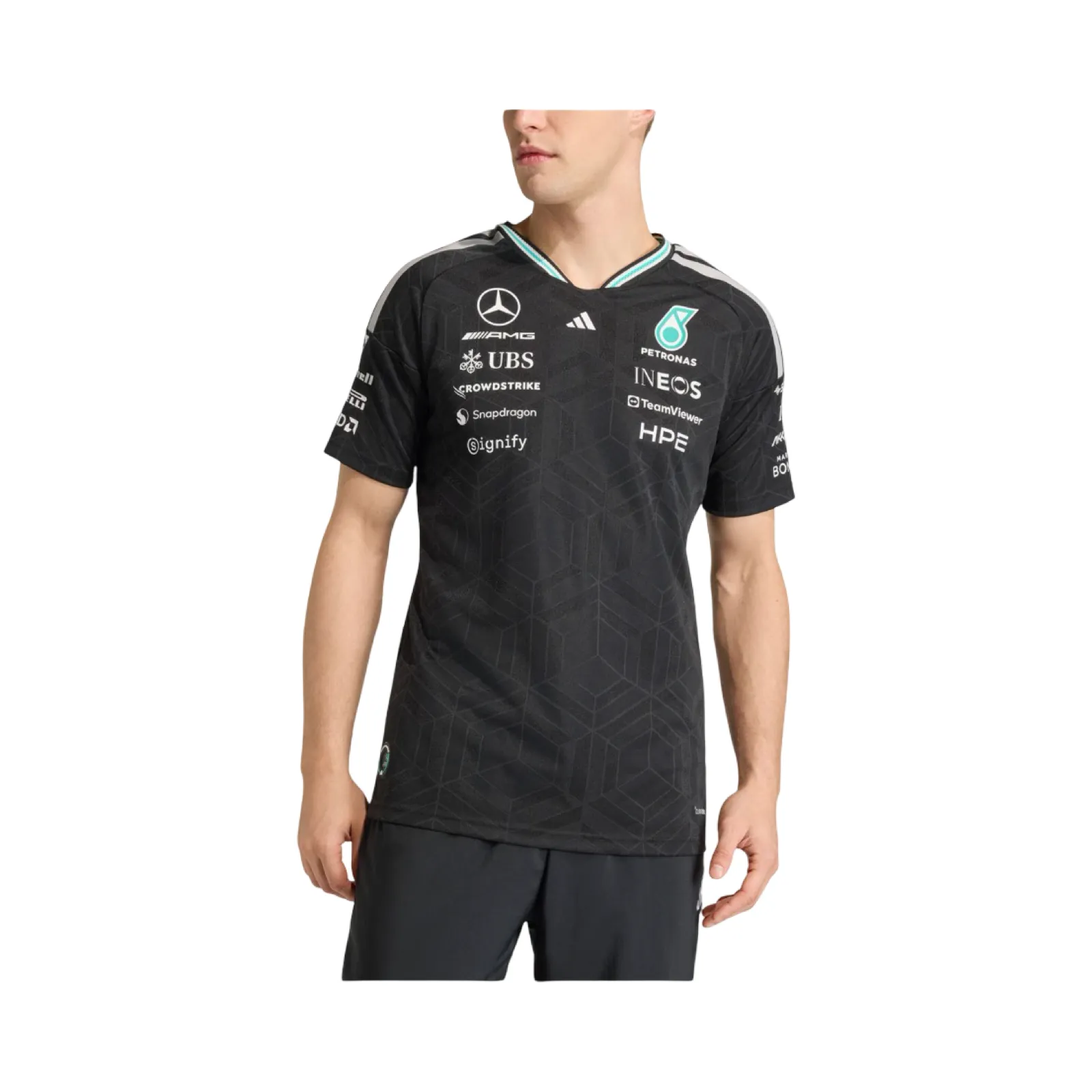 【618新品】AD × MERCEDES-AMG 聯名款 PETRONAS F1 一級方程式車隊 透氣短袖T恤 二色