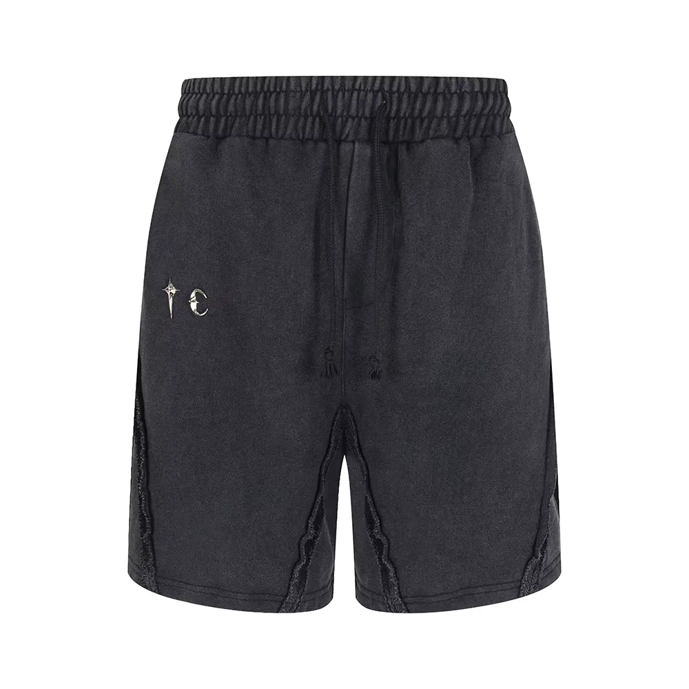 【預售】THUG CLUB 26SS Wrong Side Shorts 水洗重磅短褲棉褲運動褲休閒褲 水洗黑/灰