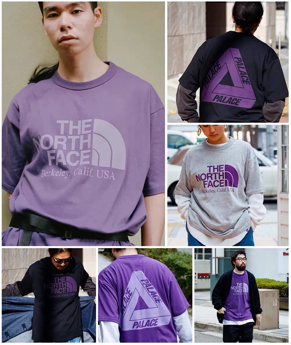 【現貨】PALACE 26SS x TNF Purple Label 聯名款 紫標高端支線 後背大印花 短袖T恤 三色
