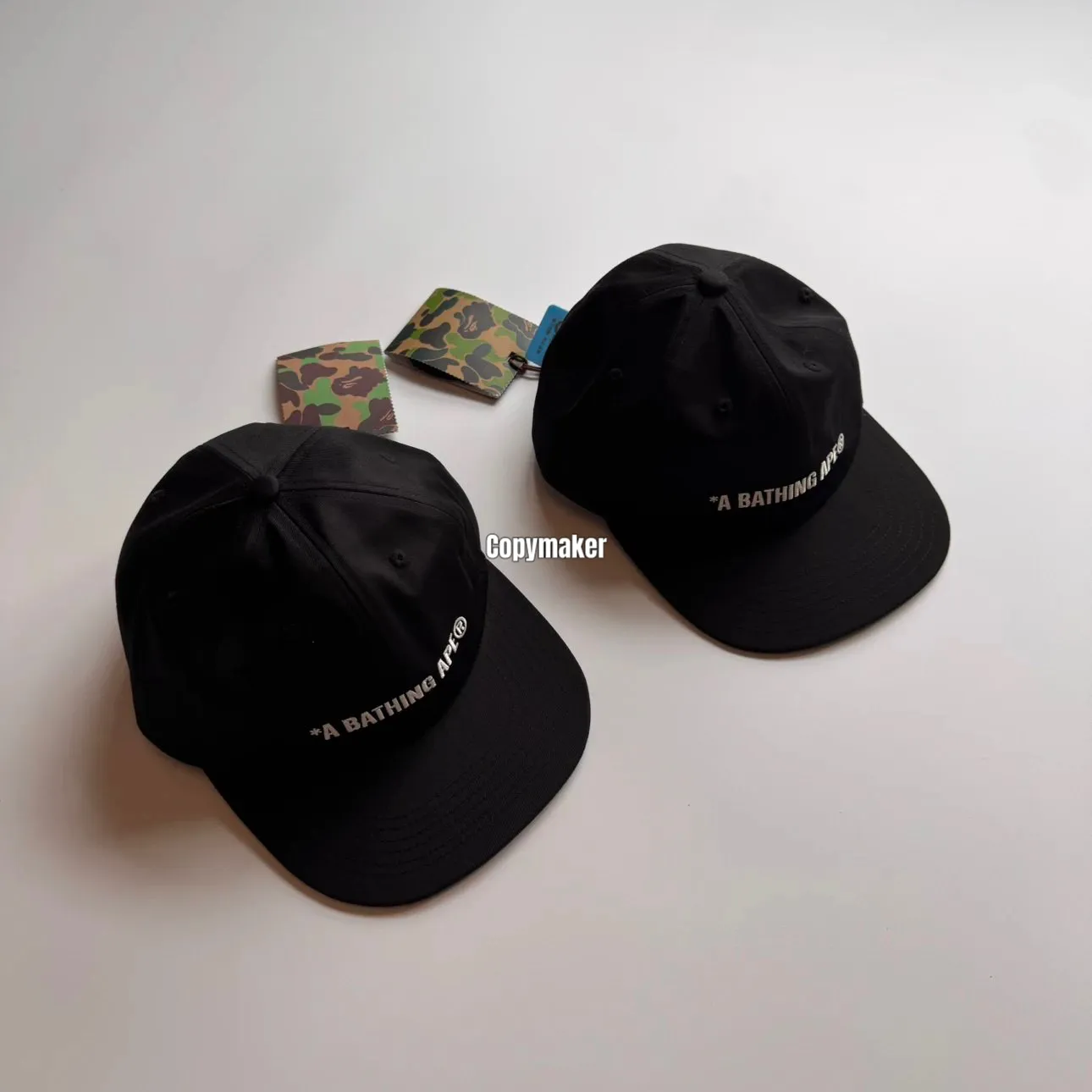【預售】A bathing ape BAPE 26SS 猿人 鴨舌帽棒球帽老帽帽子 黑色