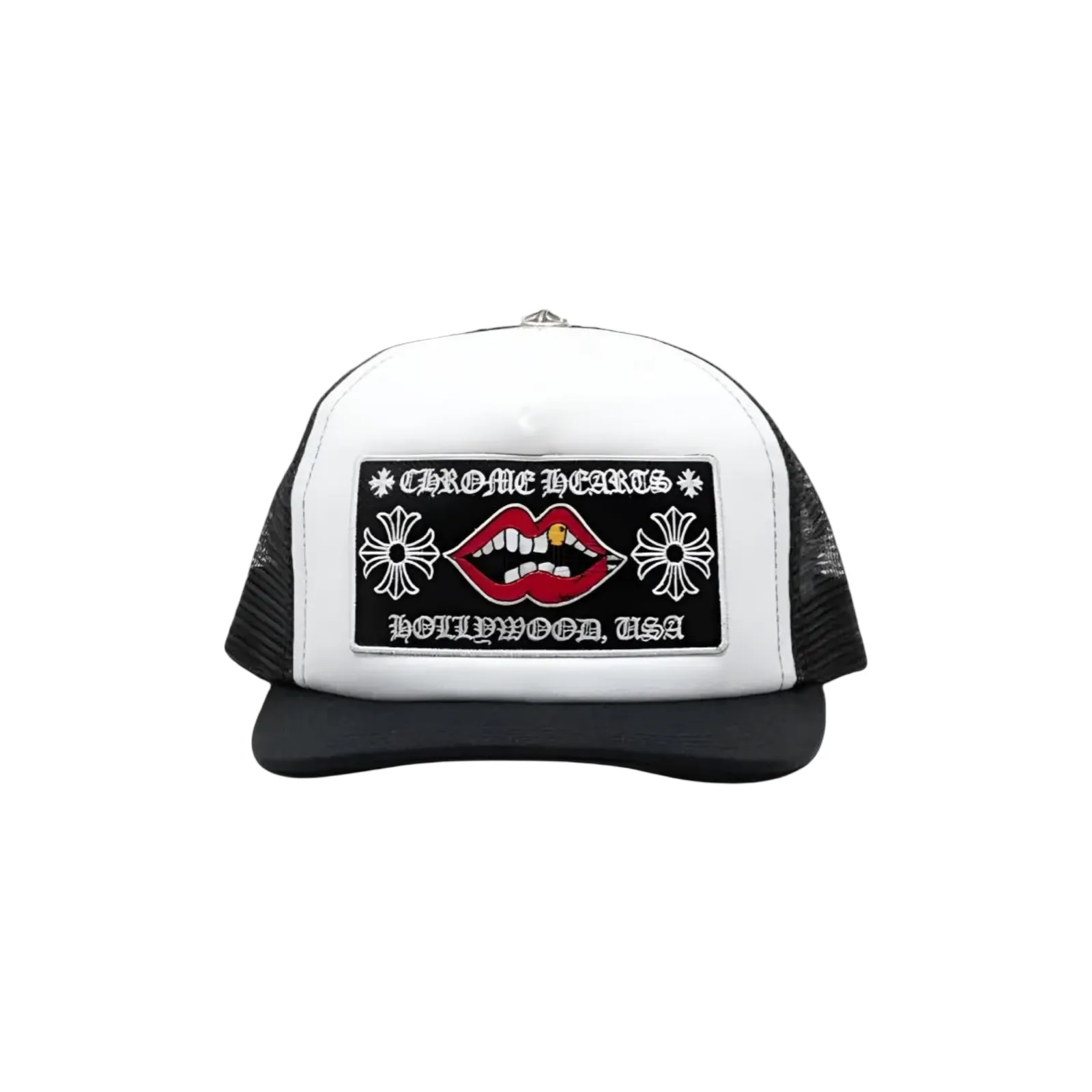 【618新品】Chrome Hearts 26SS 梵文字母紅唇刺繡 CH 克羅心 卡車帽鴨舌帽棒球帽 二色