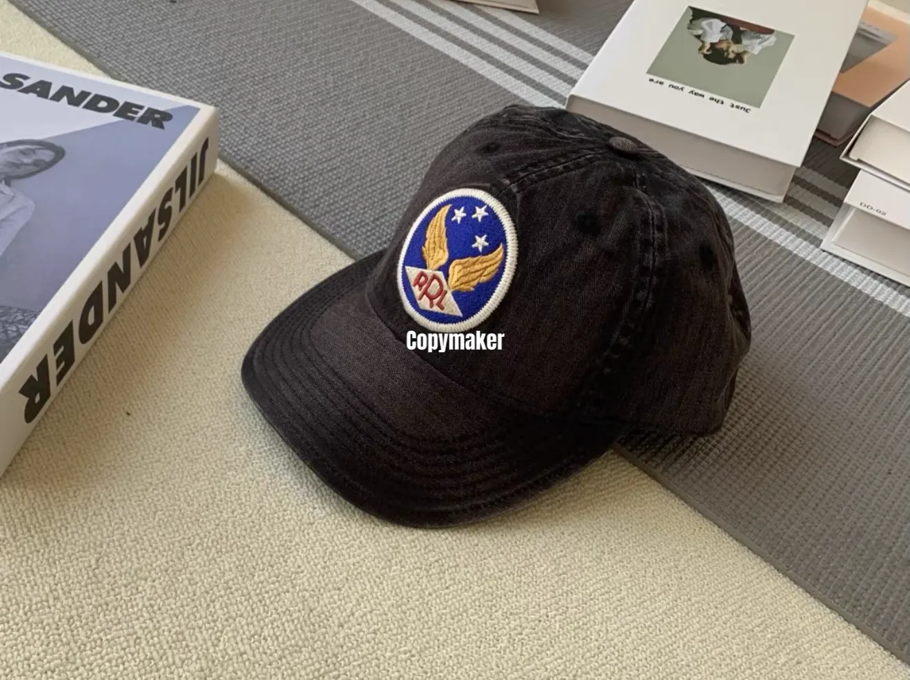 【預售】Ra1ph Lauren Polo 翅膀徽章刺繡 老帽鴨舌帽帽子棒球帽 四色