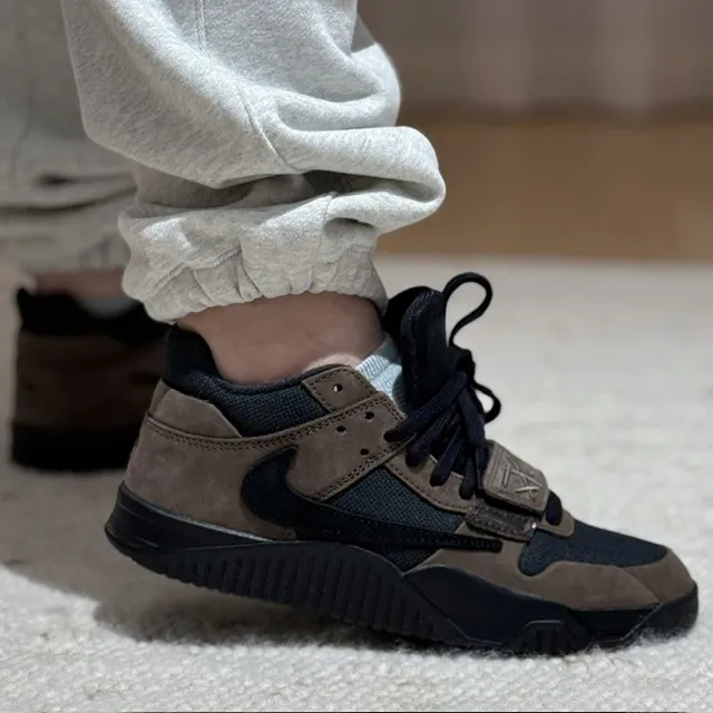 【預售】【新品優惠】Travis Scott x Jordan Jumpman Jack “Mocha” 聯名 復古籃球鞋休閒鞋 黑棕摩卡 倒鉤