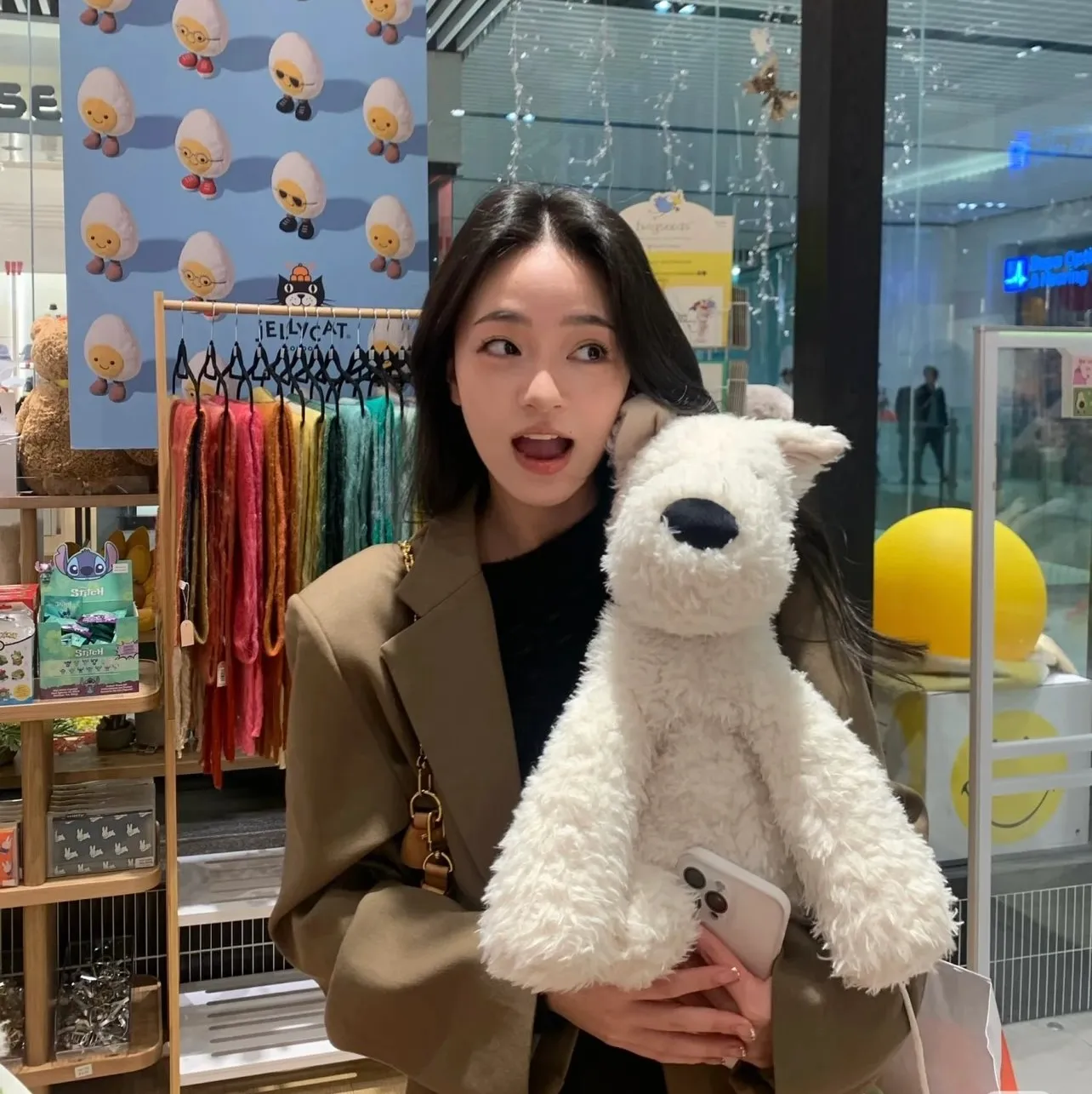 【預售】【過驗】Jellycat 狗系列 西高地梗犬 西莎狗 陪伴玩偶安撫玩偶娃娃生日禮物 42cm