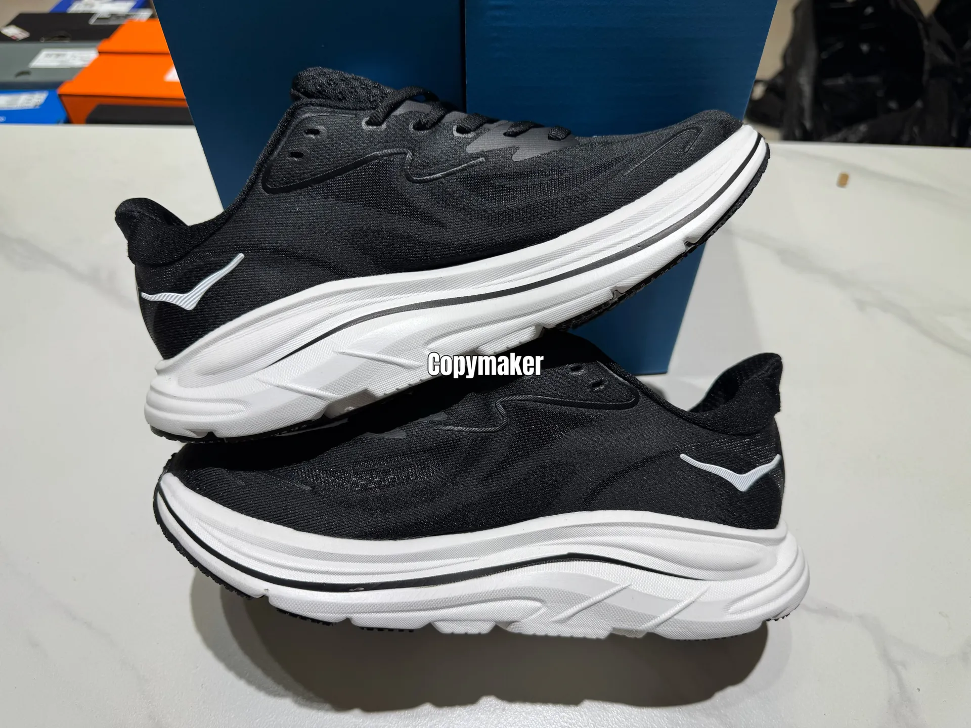 【預售】【特價】HOKA ONE ONE Clifton 10 減震機能 運動鞋休閒鞋 黑白